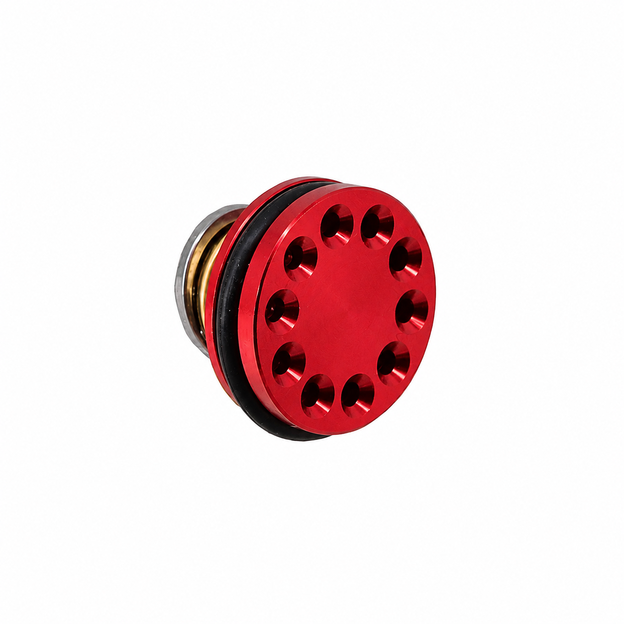ZD 6063 CNC ALUMINIUM 10 HOLE BEARING PISTON HEAD