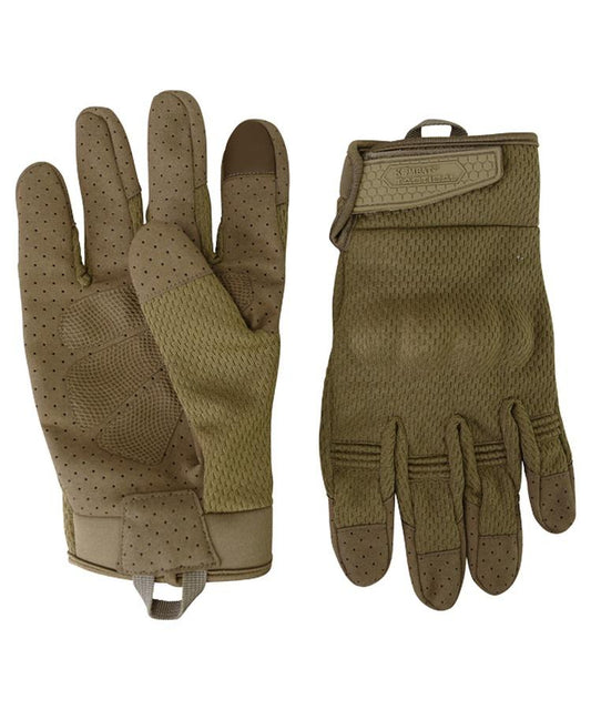 KOMBAT RECON TACTICAL GLOVES - TAN