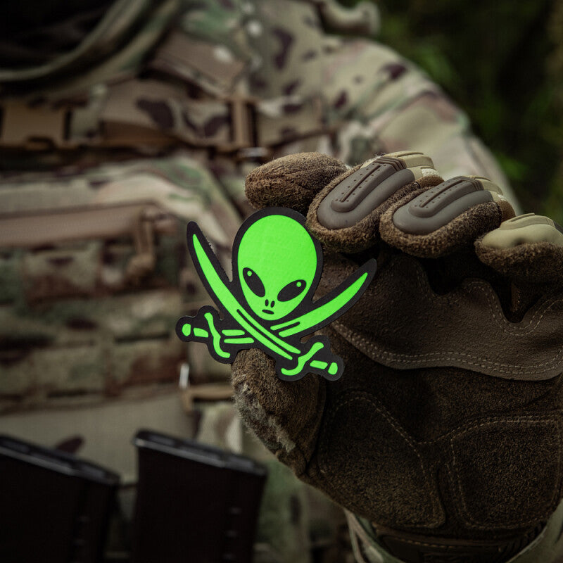 M-TAC "UFO OPERATOR" GLOW IN THE DARK PATCH