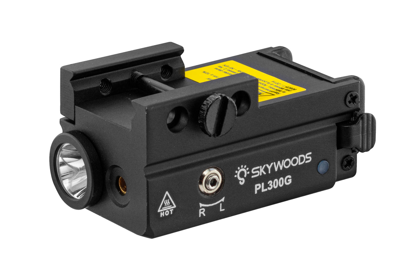 SKYWOODS PL300G PISTOL LIGHT / GREEN LASER 300 LUMENS
