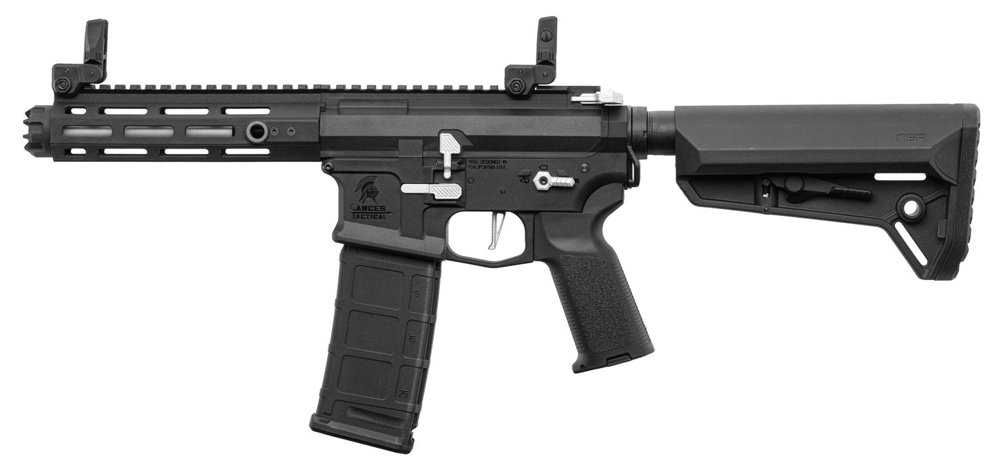 LANCER TACTICAL LT-34 HELLION BLACK/SILVER