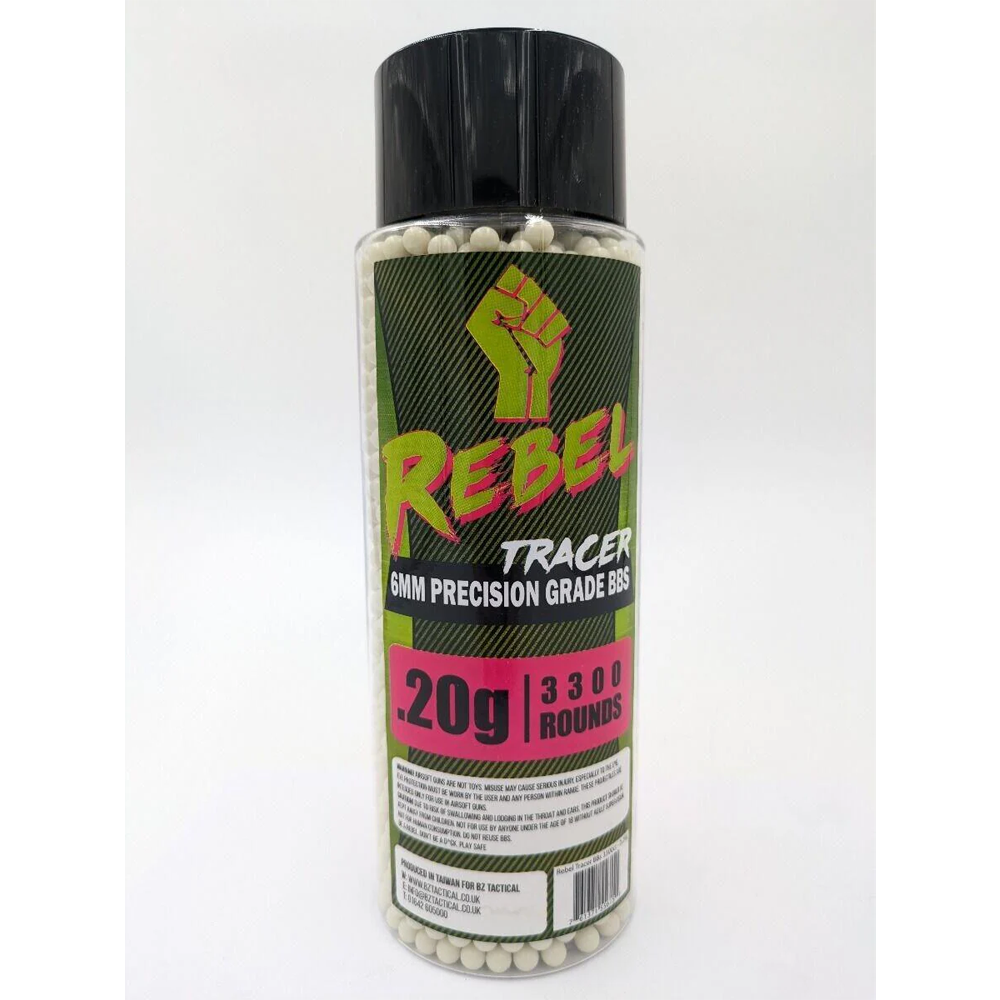 REBEL PRECISION 6MM BB 0.20G TRACER