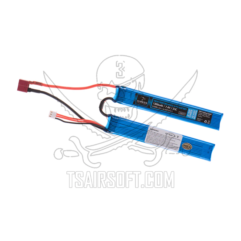 NIMROD 7.4V 1300 MAG CRANE LIPO - DEANS