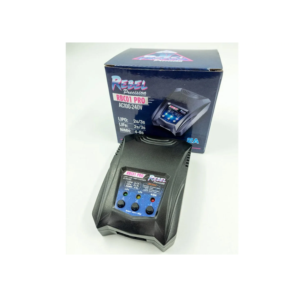 REBEL PRO COMPACT SMART CHARGER (LIPO, LIFE, NIMH)