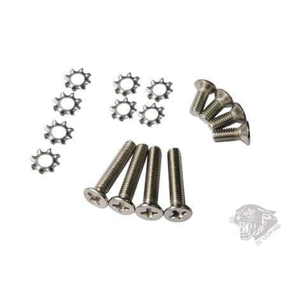 ZCI STAINLESS AEG V2 GEARBOX SCREW SET
