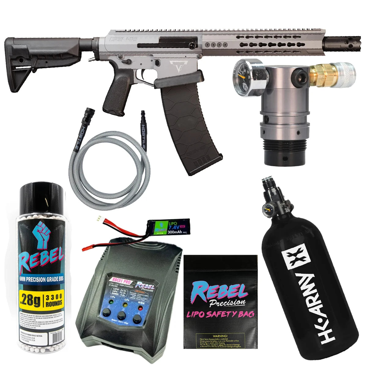 Wolverine TTI JW4 Dracarys Gen-12 MTW Shotgun Premium HPA Bundle