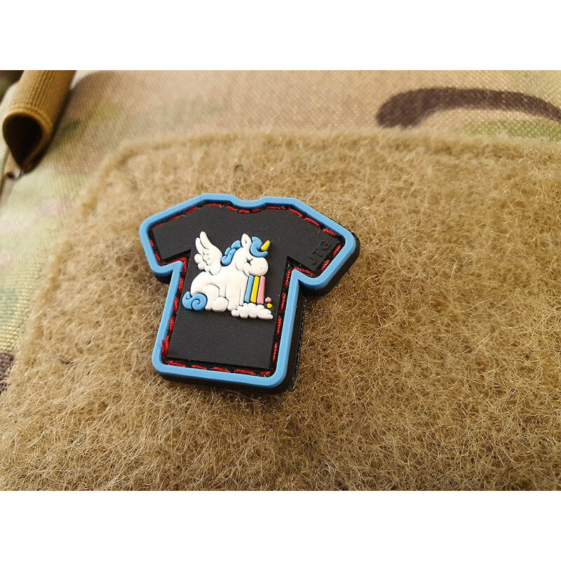 JTG 3D RUBBER PATCH "MICRO DRUNK UNICORN SHIRT PATCH"