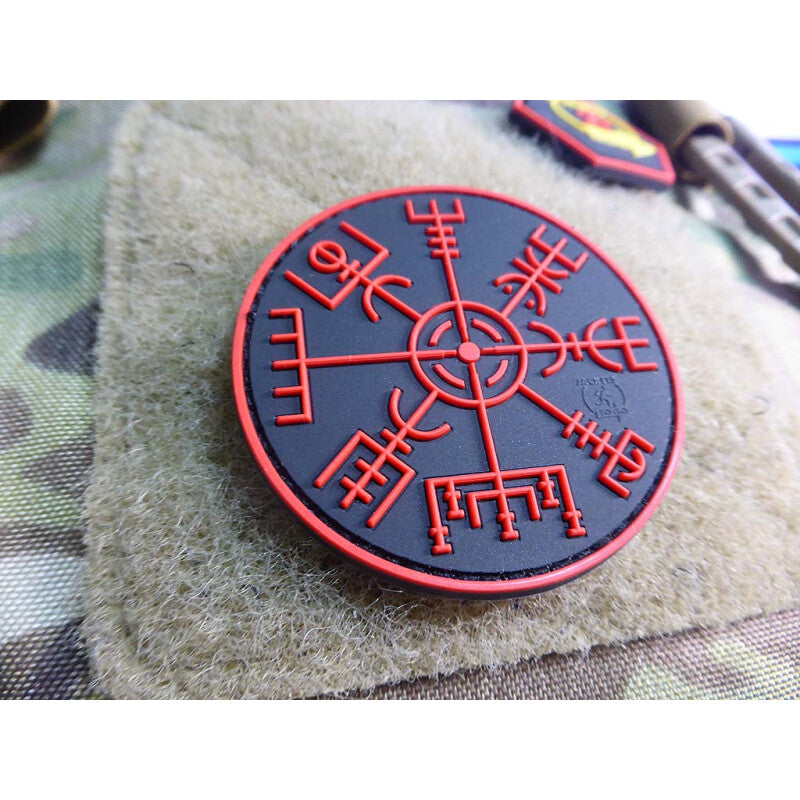 JTG 3D RUBBER PATCH "VEGVISIR VIKING COMPASS"
