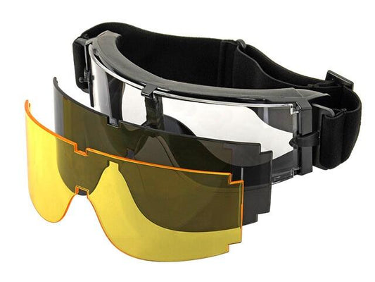 X800 STYLE GOGGLES - TRIPLE LENS PACK