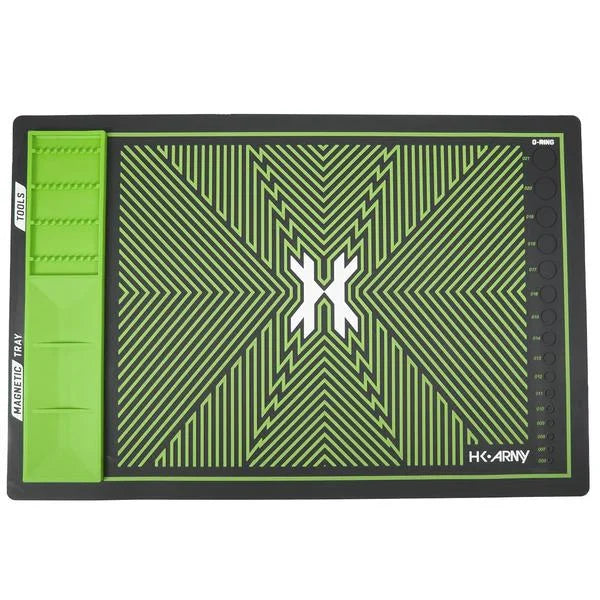 HK Army MagMat - Magnetic Tech Mat - Black/Neon Green