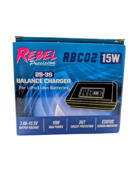 REBEL ULTRA COMPACT SMART CHARGER LIPO / LI-ION