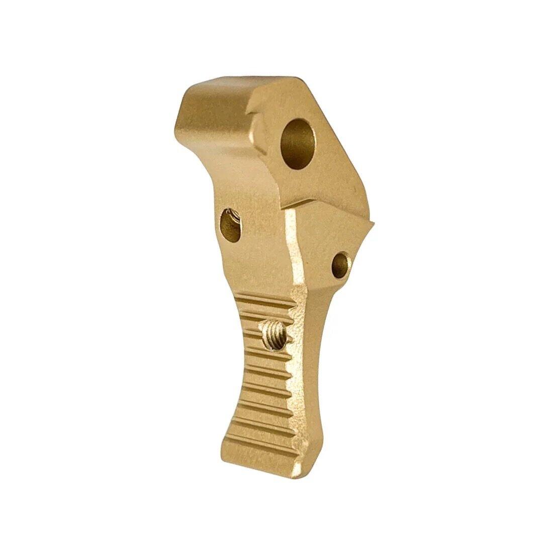 CTM AAP-01/C / WE CNC ATHLETICS ADJUSTABLE TRIGGER - CHAMPAGNE GOLD