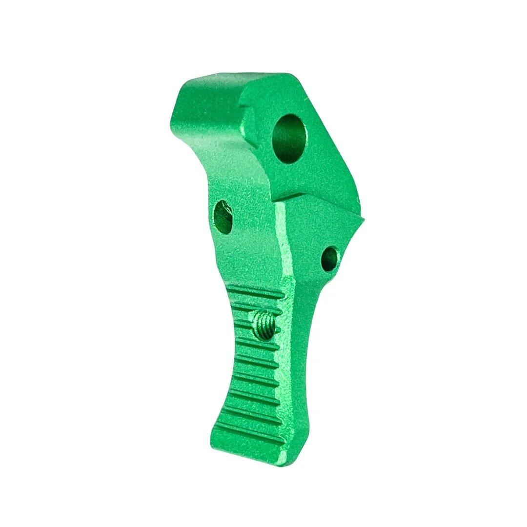 CTM AAP-01/C / WE CNC ATHLETICS ADJUSTABLE TRIGGER - GREEN