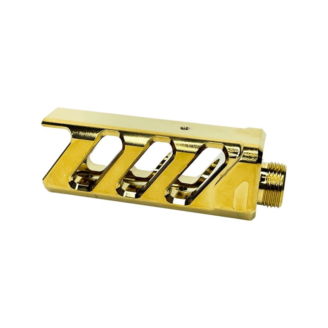 CTM AAP-01/C FUKU-2 CNC UPPER INNER DECORATIVE BUCKET - LONG - ELECTROPLATED GOLD
