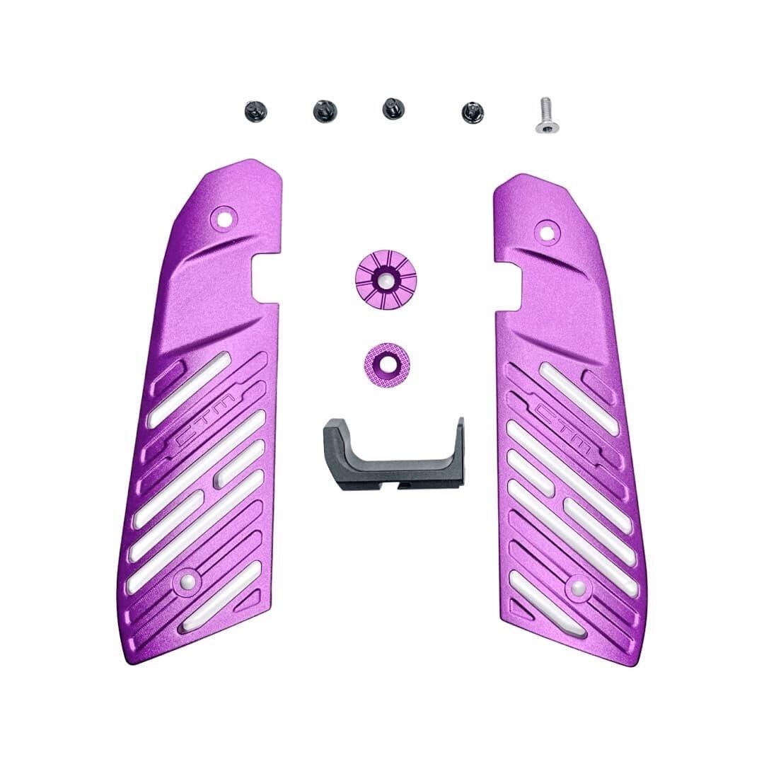 CTM FUKU-2 FRAME CNC ALUMINIUM ACCESSORIES FULL SET (AAP-01/C) - VIOLET