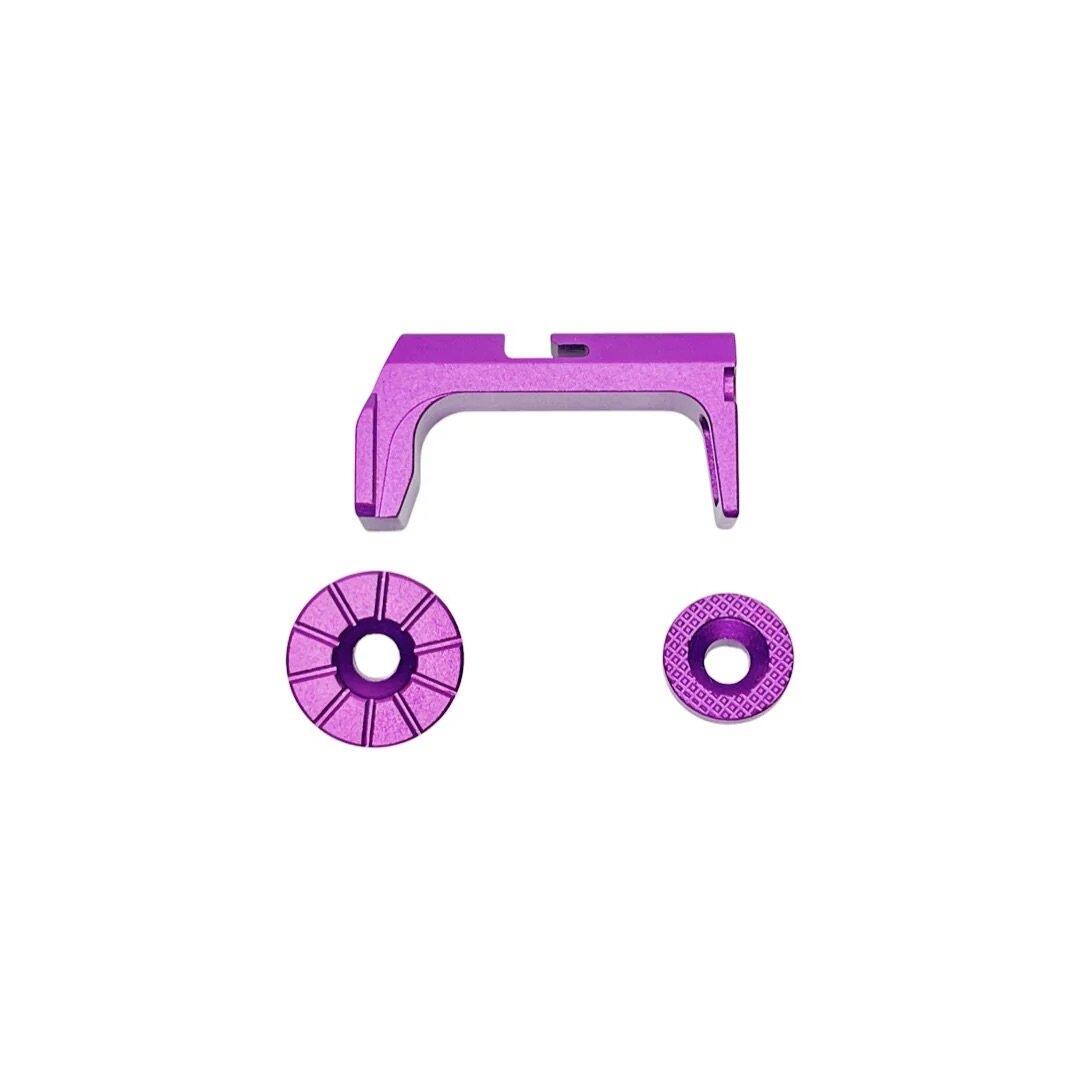CTM FUKU-2 FRAME CNC MAGAZINE RELEASE SET - VIOLET (AAP-01/C)