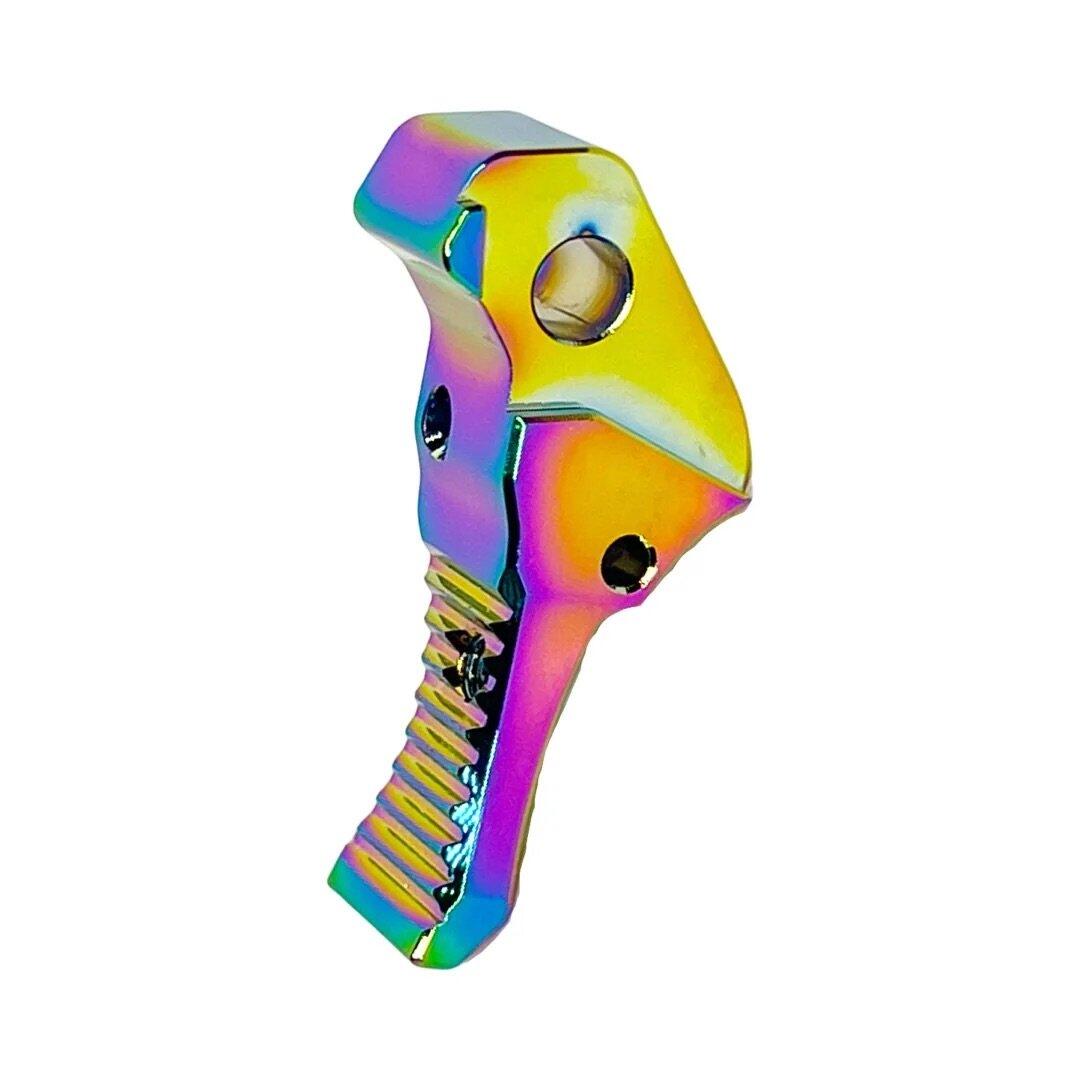 CTM AAP-01/C / WE CNC ATHLETICS ADJUSTABLE TRIGGER - ELECTROPLATED CHAMELEON