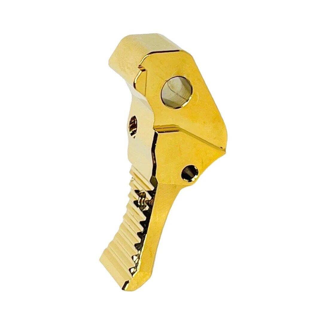 CTM AAP-01/C / WE CNC ATHLETICS ADJUSTABLE TRIGGER - ELECTROPLATED GOLD