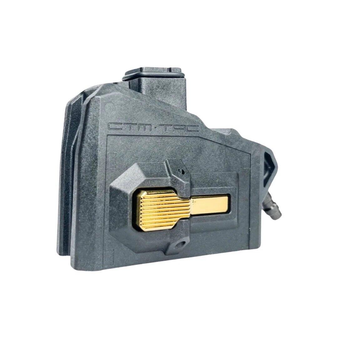 CTM AAP-01/C HPA M4 MAGAZINE ADAPTER (ALSO FITS G/EU SERIES) - BLACK/ELECTROPLATED GOLD