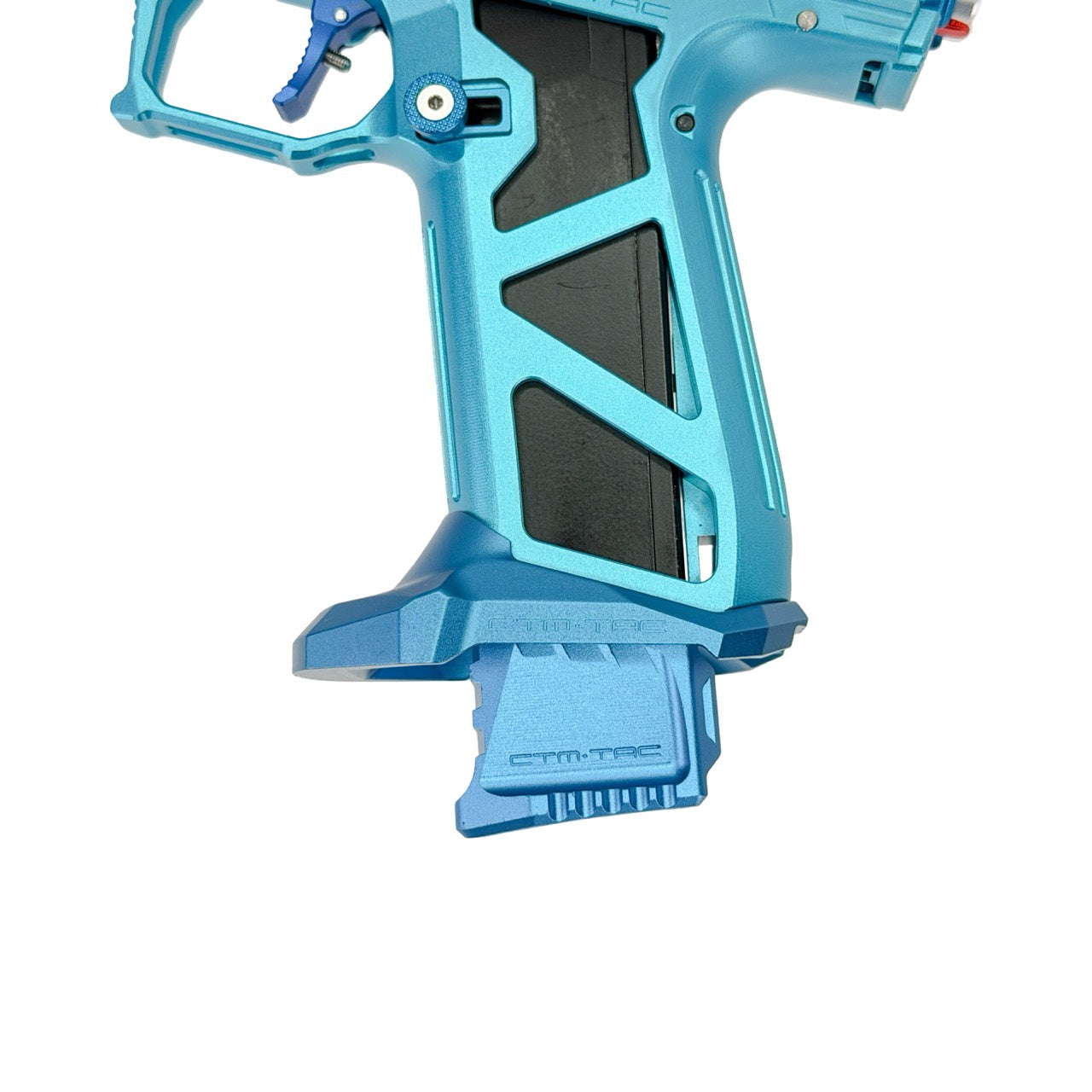 CTM CNC Magazine Extension Plate APEX for AAP-01/Glock - Blue