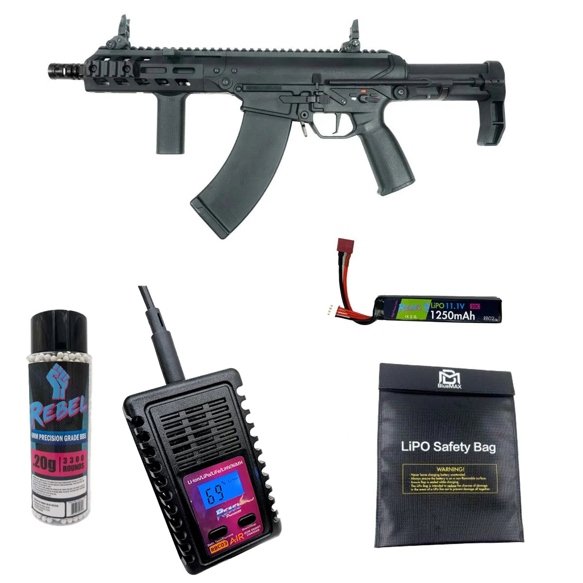 KWA Originals: SCARLETT-47 AEG Rifle Bundle
