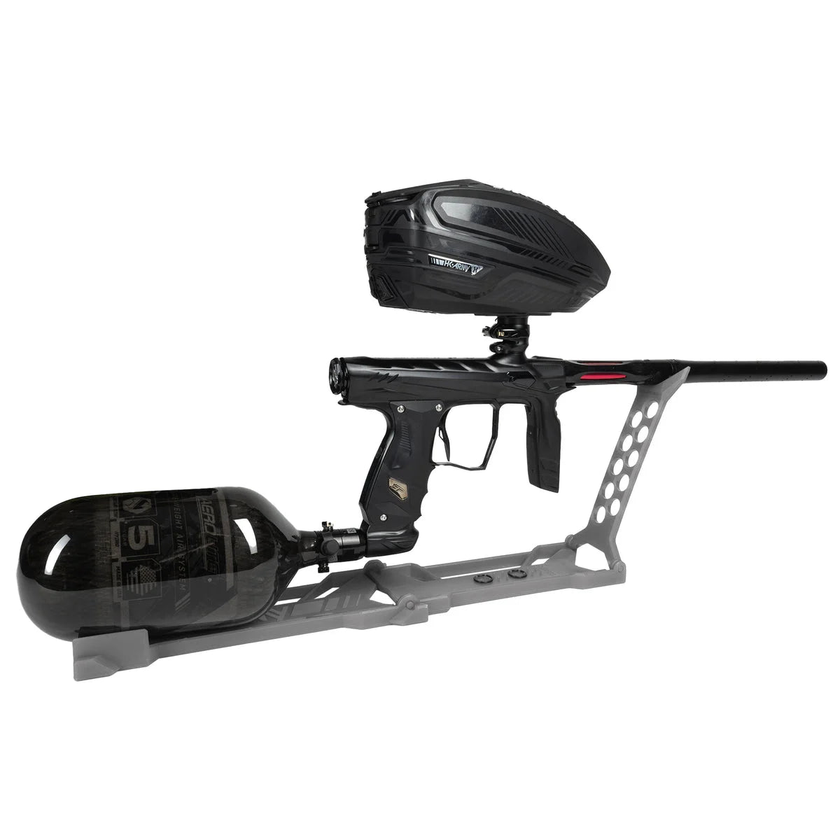 Hk Army Joint Folding Gun Stand - Silver