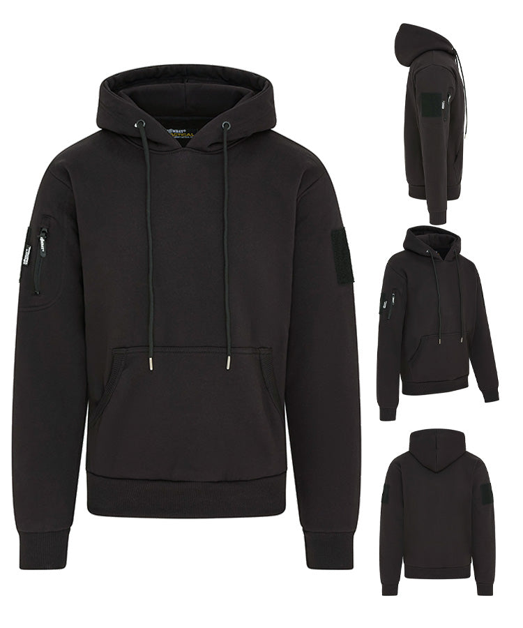 【BLACK】Tactical hoodie Tactical Zip Up Hoodie | Men's Black Tactical Hoodie | Legendary USA