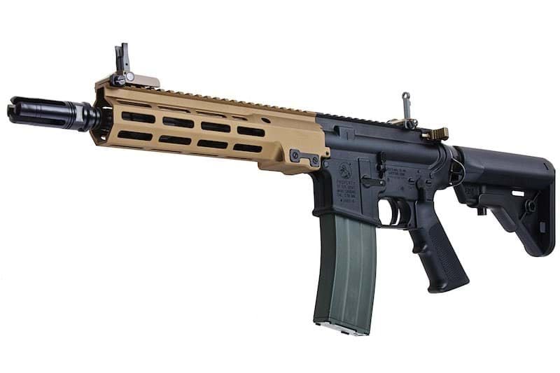 VFC URG-I 10.3" Gas Blowback Rifle (Colt) - Black & Tan (Includes 2x Mags + Suppressor)