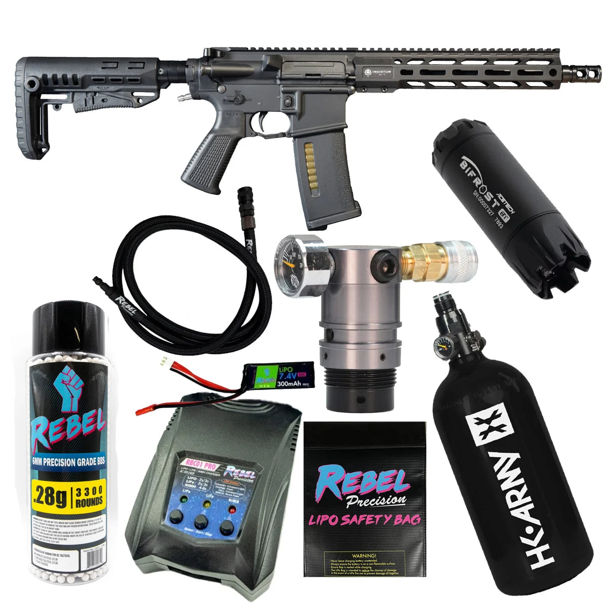 Wolverine MTW Forged Series - Tactical XBR 10" Ultimate HPA Bundle