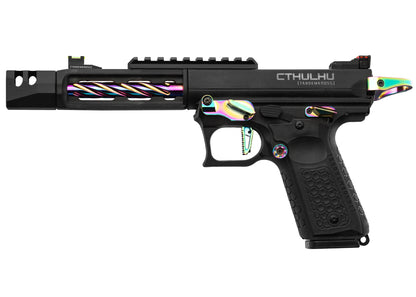 LANCER TACTICAL TANDEMKROSS CTHULHU BLACK / RAINBOW GBB PISTOL