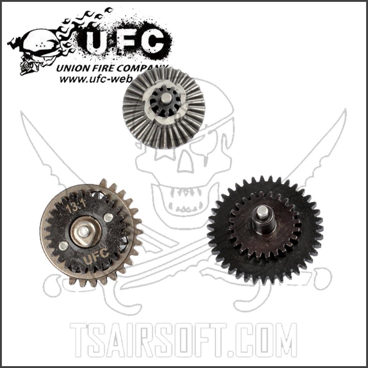 UFC 13:1 SUPER HI-SPEED GEAR SET - STEEL CNC
