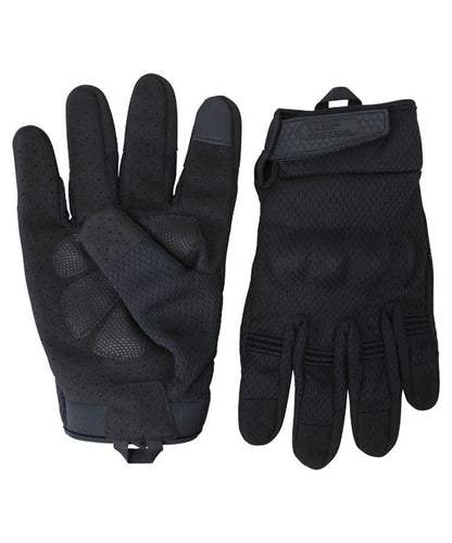 KOMBAT RECON TACTICAL GLOVES - BLACK