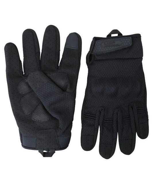 KOMBAT RECON TACTICAL GLOVES - BLACK