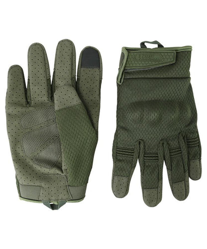 KOMBAT RECON TACTICAL GLOVES - OD GREEN