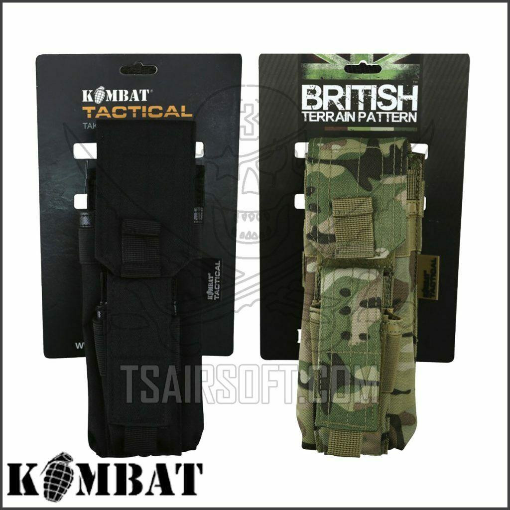 KOMBAT SINGLE MAG POUCH + PISTOL MAG