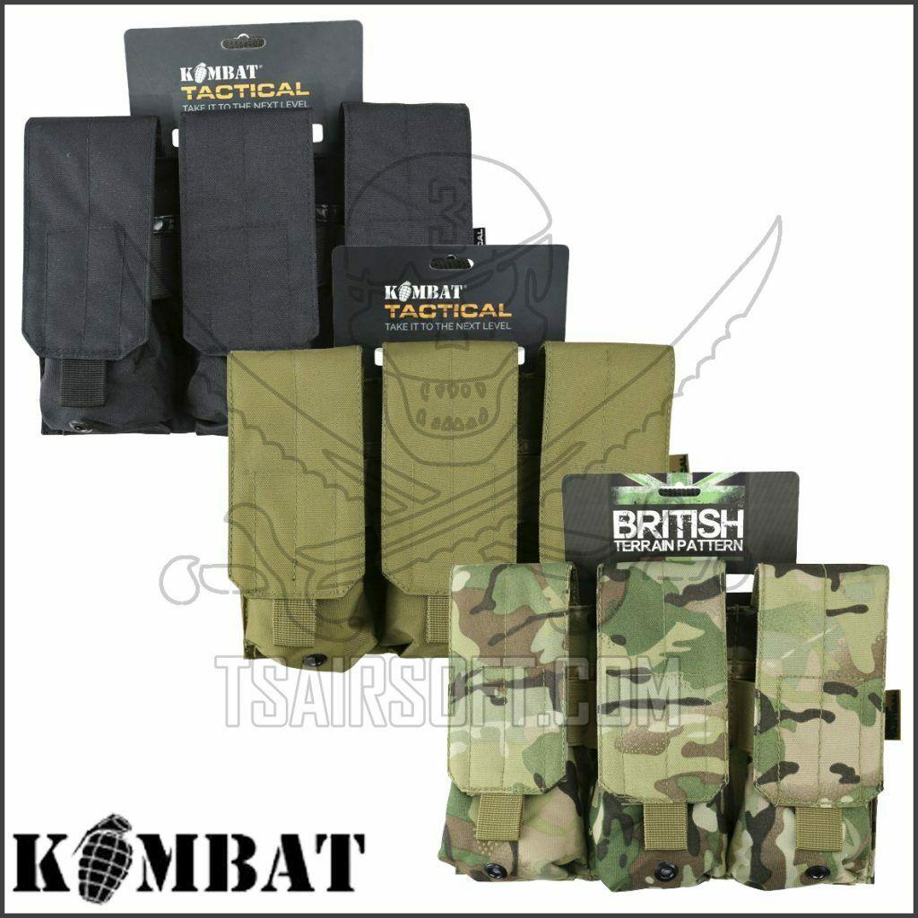 KOMBAT ORIGINAL STYLE M4 / M16 TRIPLE MAG POUCH