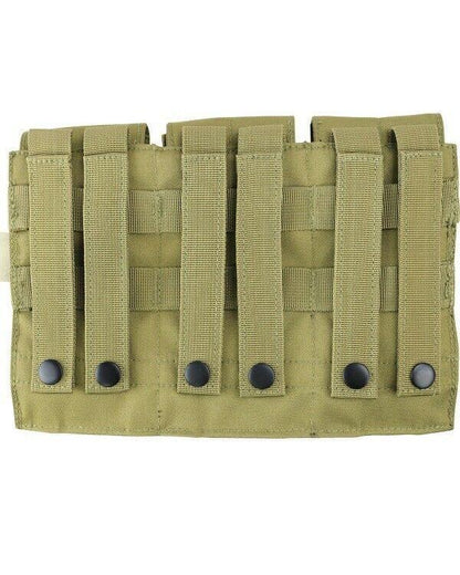 KOMBAT ORIGINAL STYLE M4 / M16 TRIPLE MAG POUCH