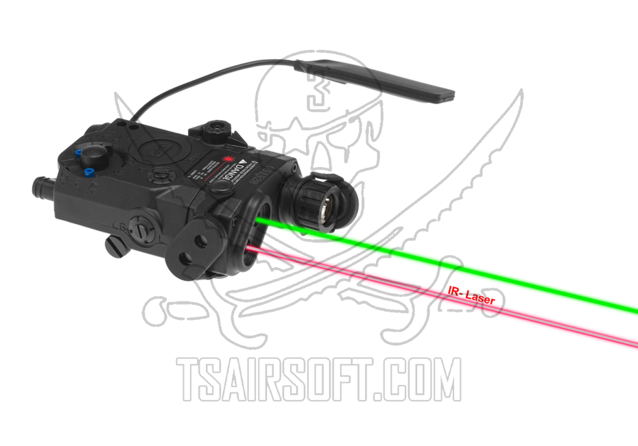 WADSN LA-5 UHP (PEQ15) TORCH RED LASER MODULE BLACK