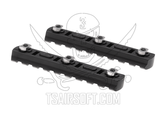 ARES / AMOEBA  4" M-LOK RAIL SEGMENTS X 2