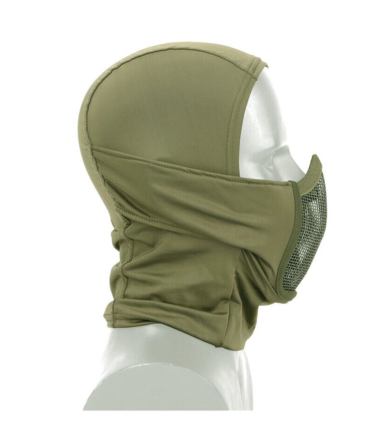KOMBAT OPERATORS BALACLAVA MESH OLIVE GREEN