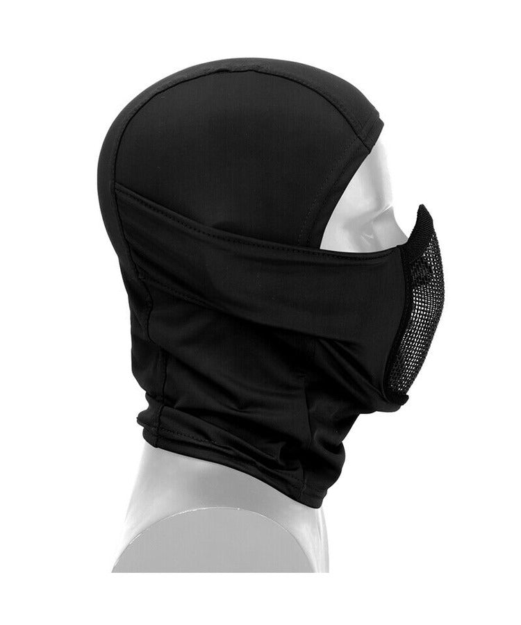 KOMBAT OPERATORS BALACLAVA MESH BLACK