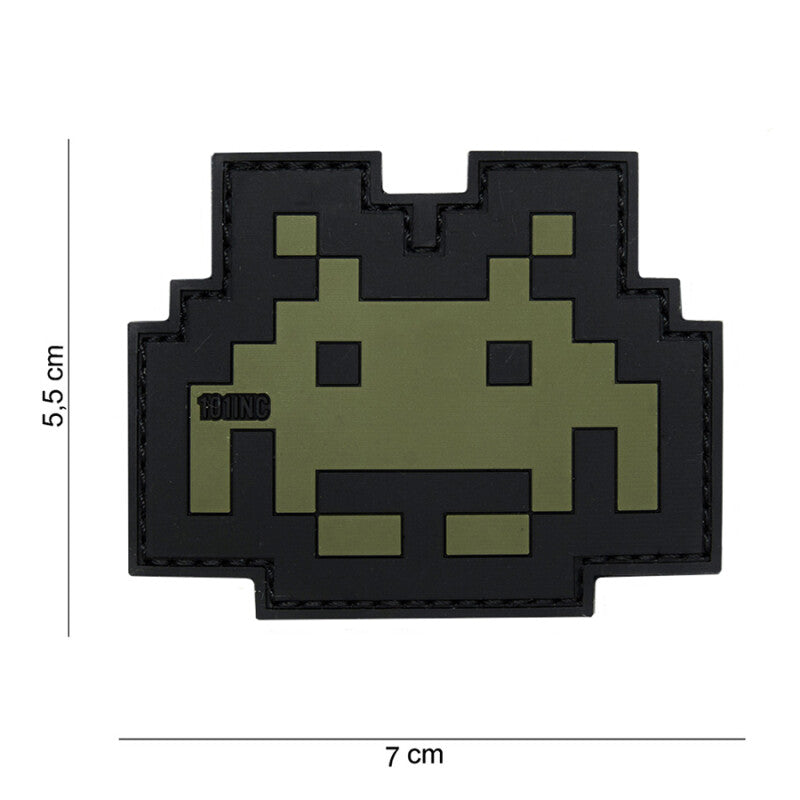 VAN OS 3D RUBBER PATCH "SPACE INVADER"