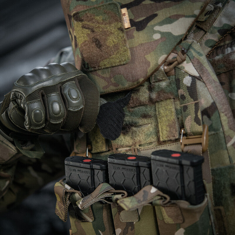 M-TAC EMBROIDERED PATCH "SKELETON SHOOTER" GLOW IN THE DARK