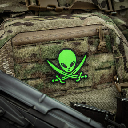 M-TAC "UFO OPERATOR" GLOW IN THE DARK PATCH