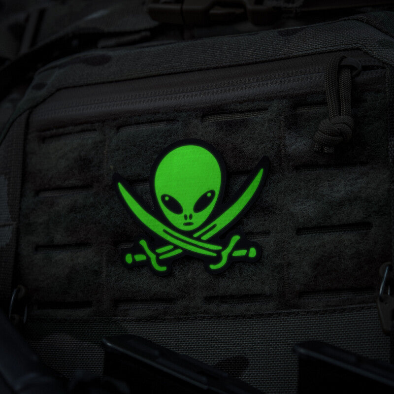 M-TAC "UFO OPERATOR" GLOW IN THE DARK PATCH