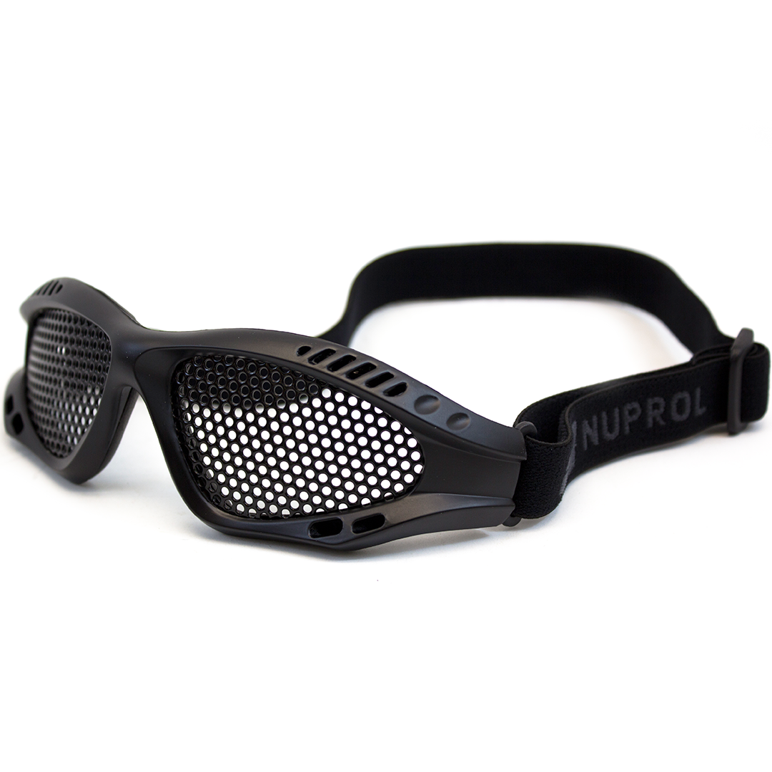 NUPROL PRO MESH EYE PROTECTION SMALL BLACK
