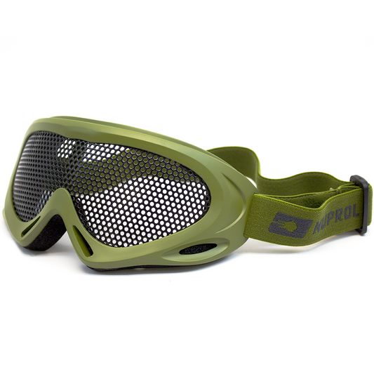 NUPROL PRO MESH EYE PROTECTION LARGE GREEN