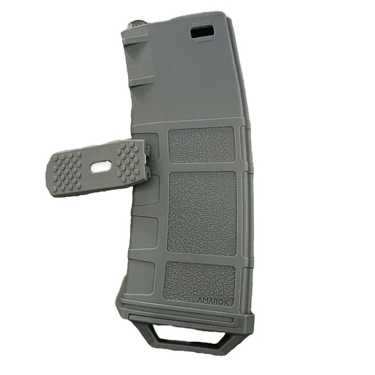 Amarok 250rnds Polymer Mid Cap Magazine (AEG) - Grey/Smoke Top (M4/AR-15)