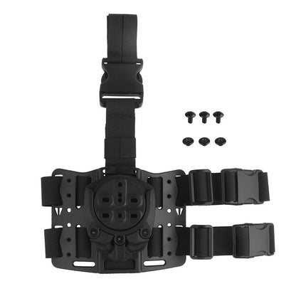 DROP LEG ADAPTER V2 (NUPROL UNI / KYDEX HOLSER) BLACK