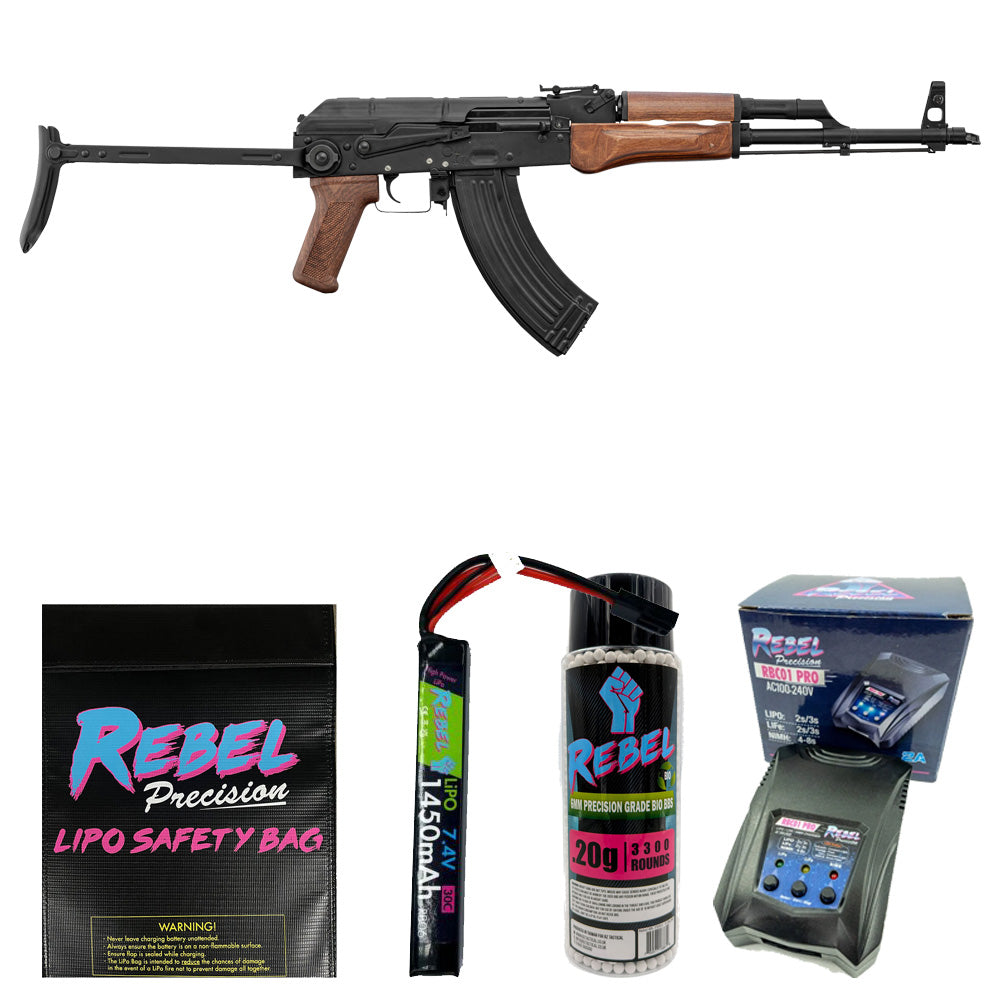 DOUBLE BELL AKMS  STEEL & WOOD COMBO